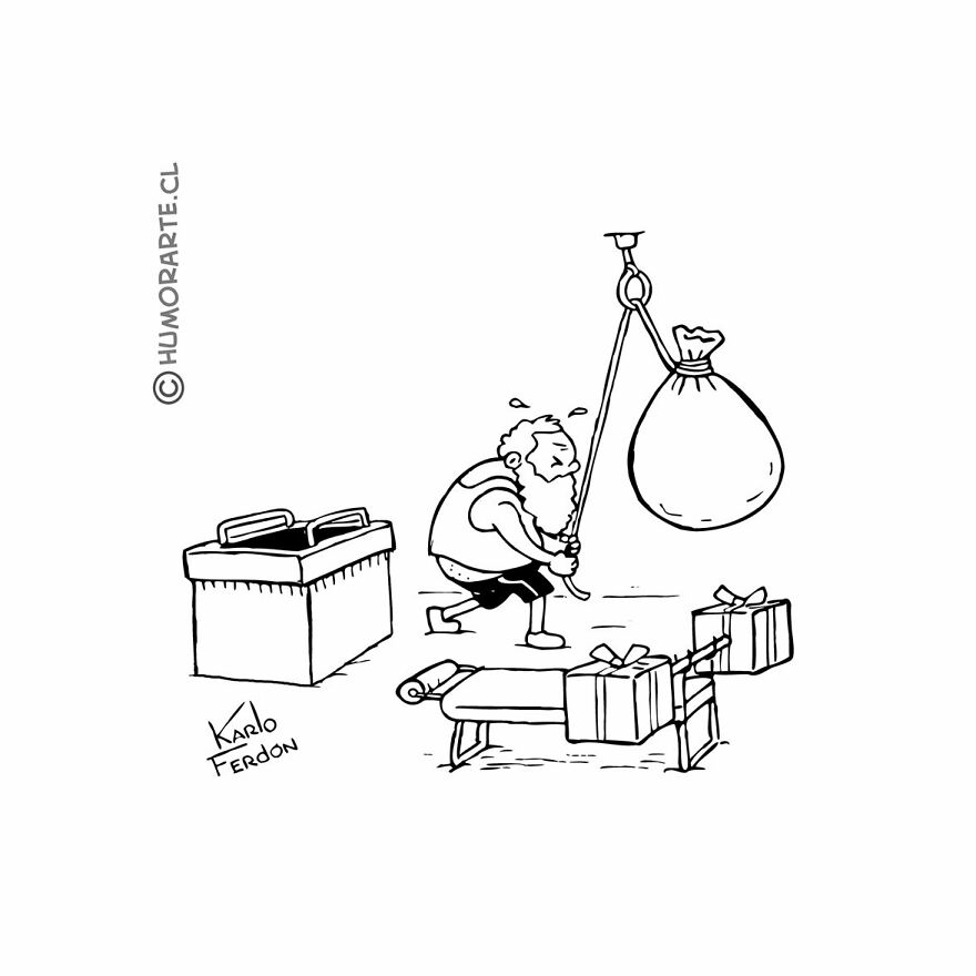 This Artist Makes Humorous One-Panel Comics Without Dialogue (100 New Pics)