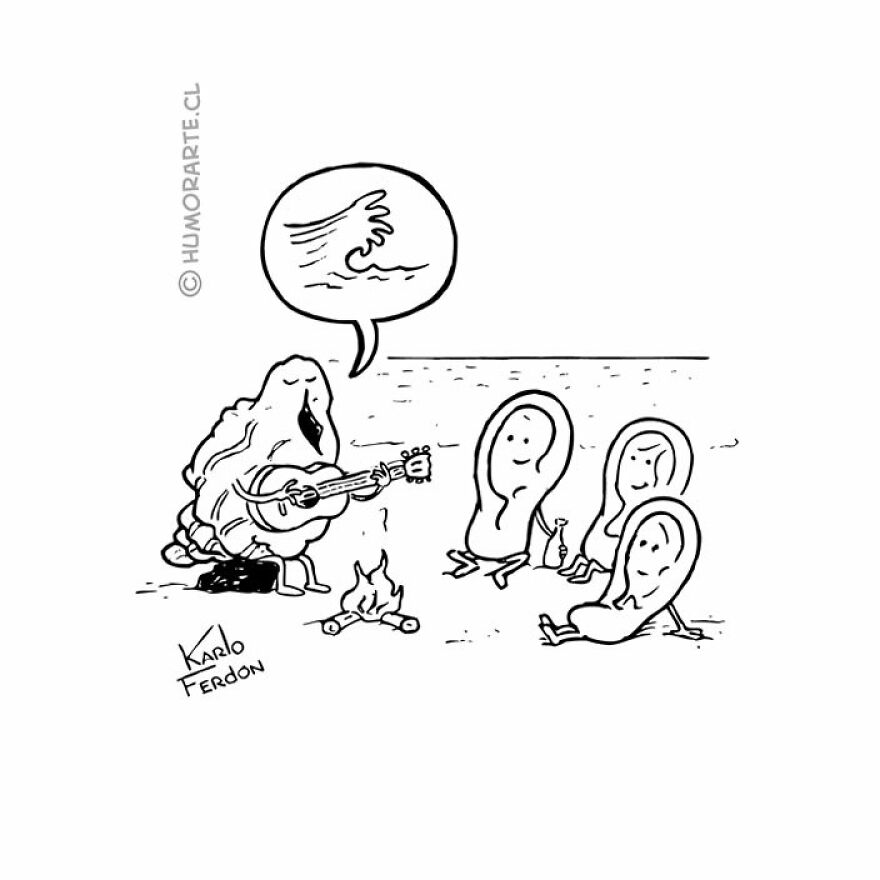 This Artist Makes Humorous One-Panel Comics Without Dialogue (100 New Pics)