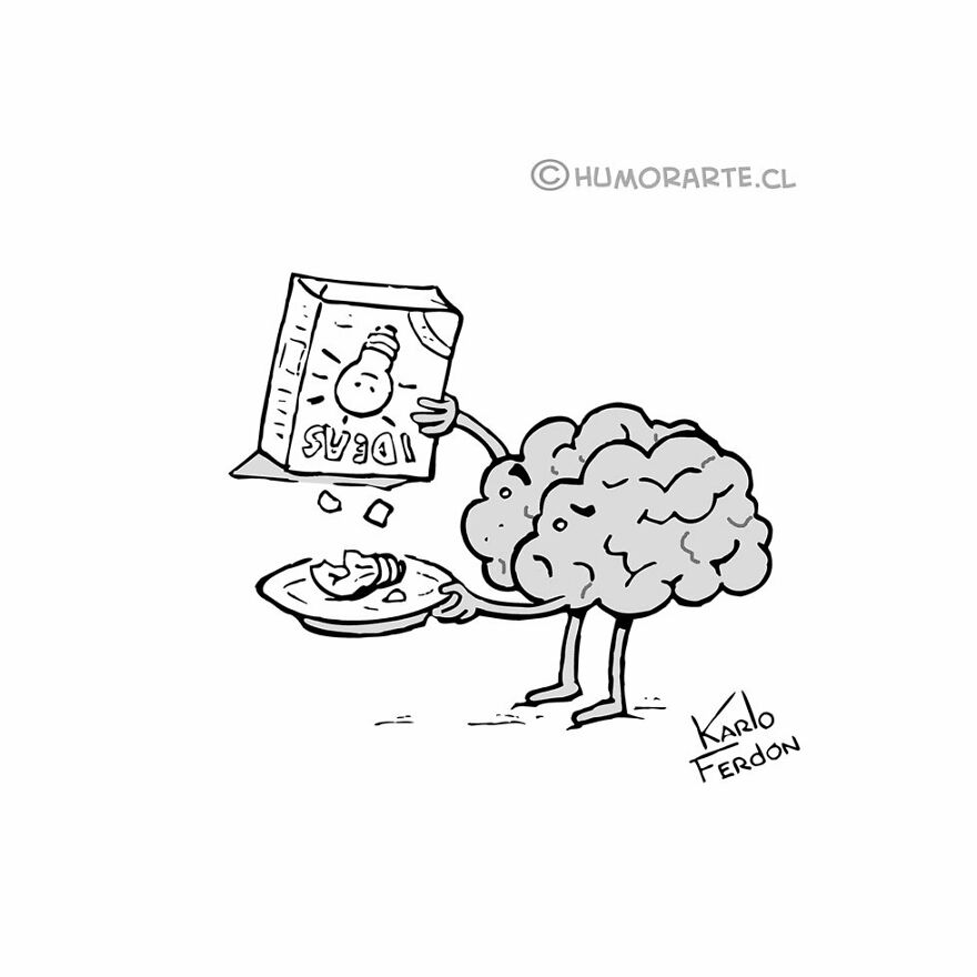 This Artist Makes Humorous One-Panel Comics Without Dialogue (100 New Pics)