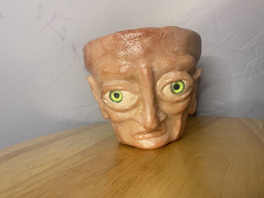 I Made This Ugly Planter And I Love Him! I Made This Ugly Planter And I Love Him!