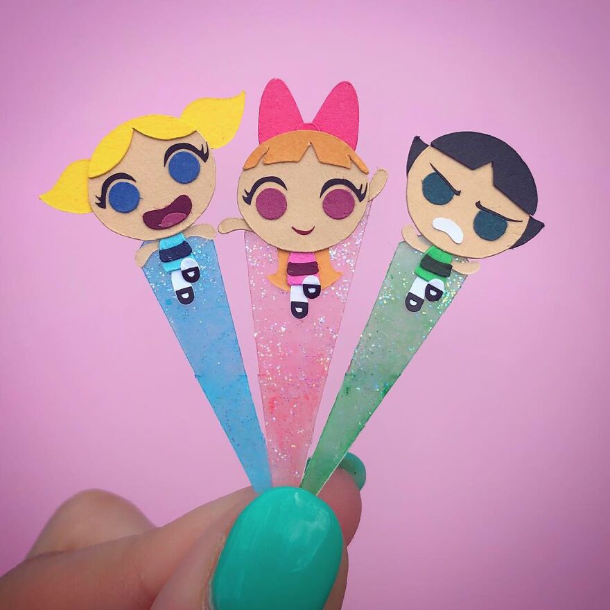 I Made Some Teeny Tiny Paper Homages To My Favorite Millennial Things