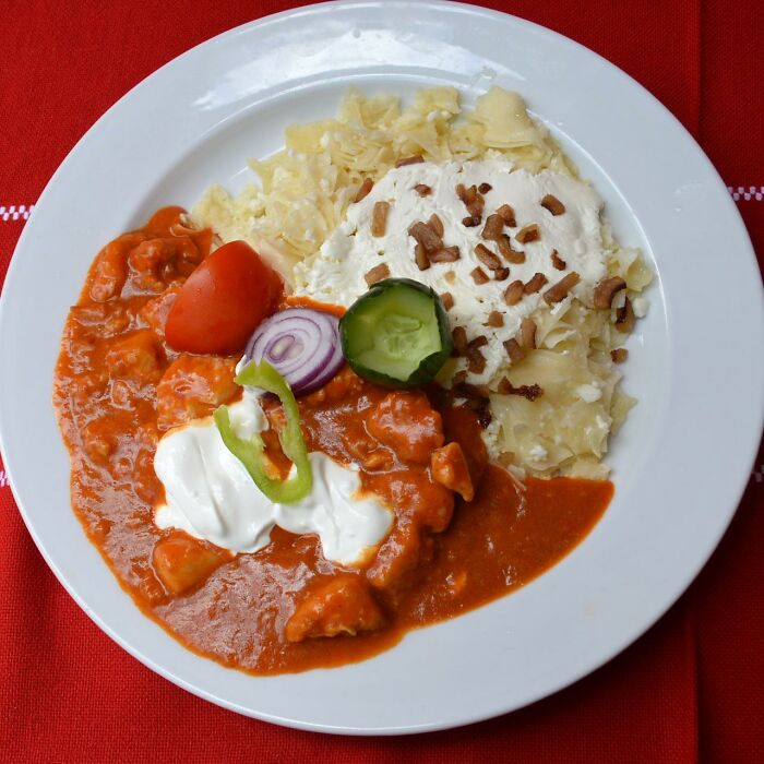 Fish, Cottage Cheese, Noodles, Bacon...