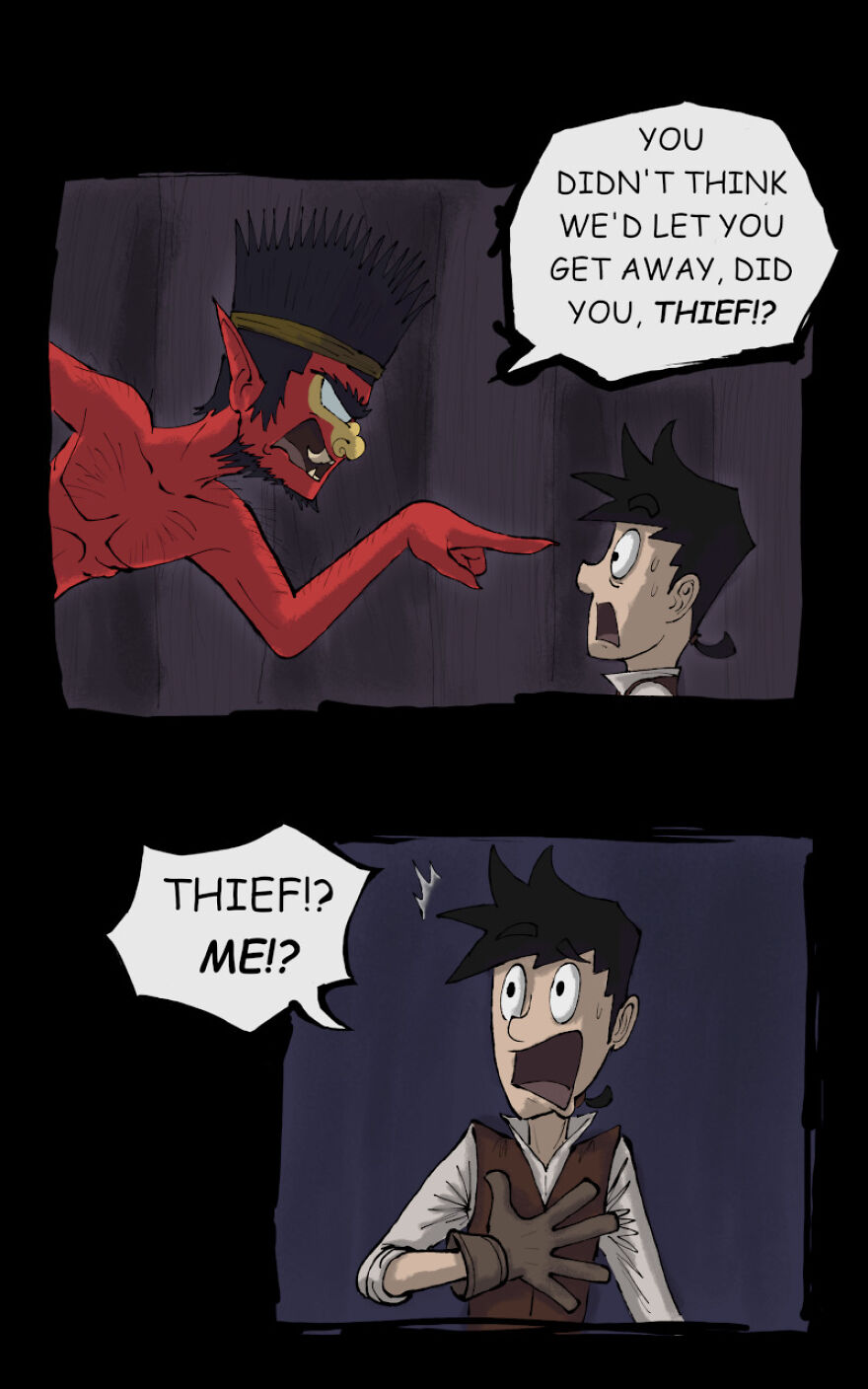 Here Is Part 2 Of Episode 1 Of My Webtoon, Owl-Light Bridge!