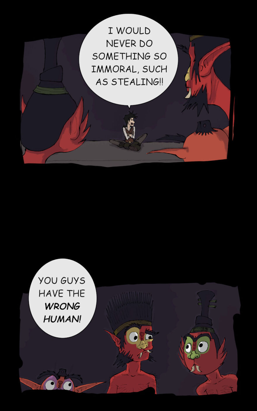Here Is Part 2 Of Episode 1 Of My Webtoon, Owl-Light Bridge!