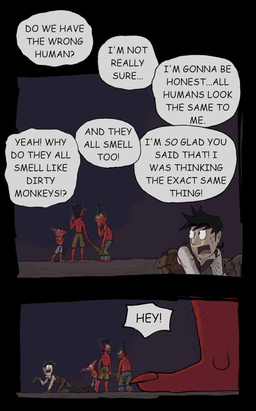 Here Is Part 2 Of Episode 1 Of My Webtoon, Owl-Light Bridge!