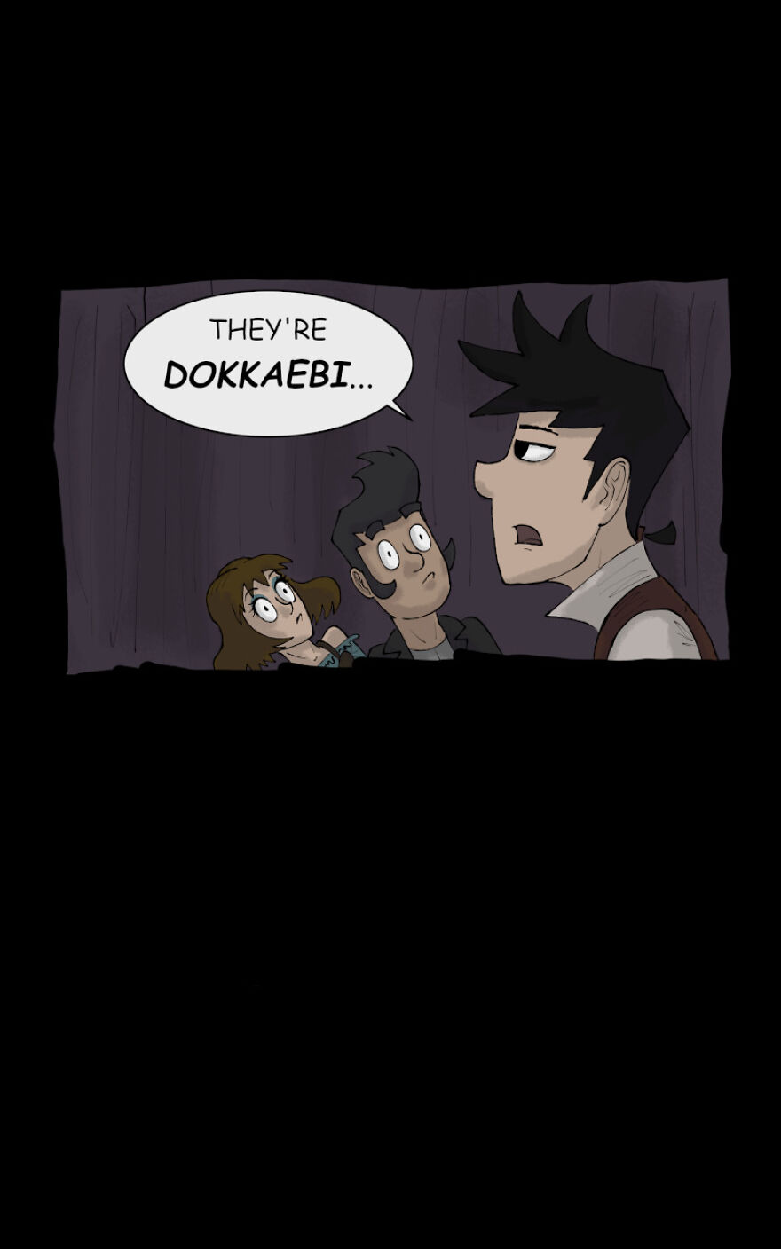 Here Is Part 2 Of Episode 1 Of My Webtoon, Owl-Light Bridge!