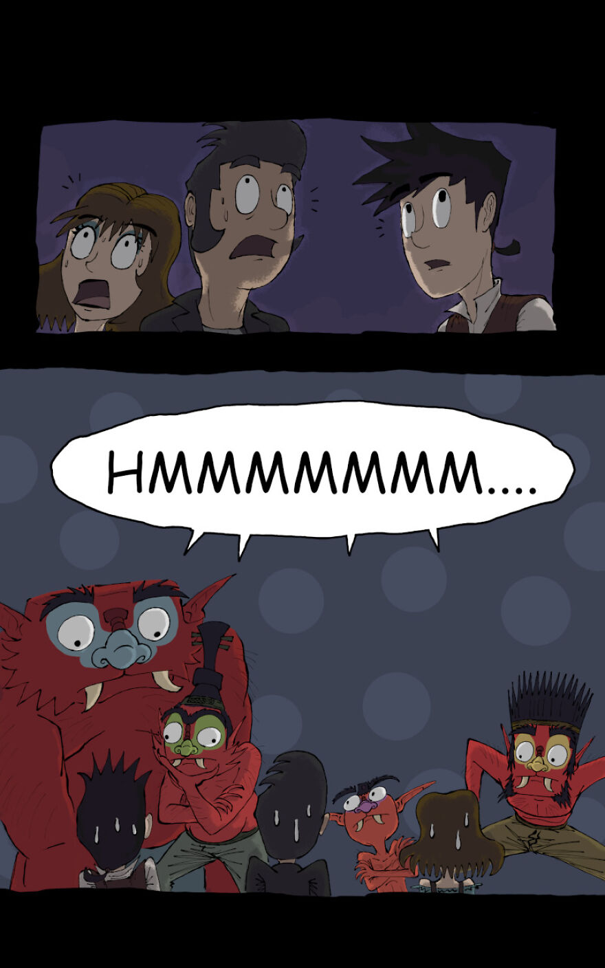 Here Is Part 2 Of Episode 1 Of My Webtoon, Owl-Light Bridge!