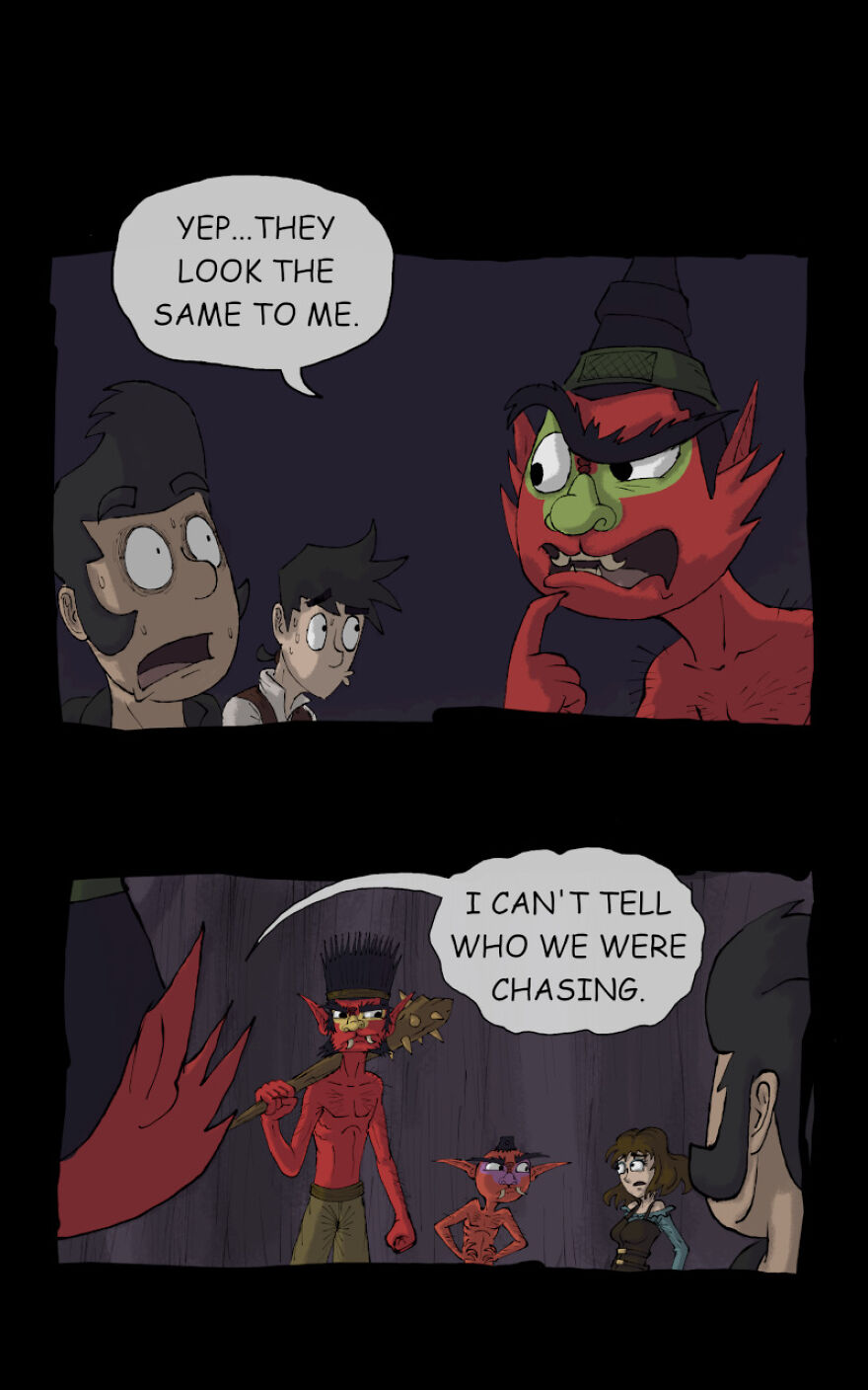 Here Is Part 2 Of Episode 1 Of My Webtoon, Owl-Light Bridge!