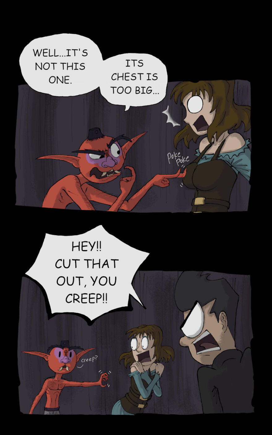 Here Is Part 2 Of Episode 1 Of My Webtoon, Owl-Light Bridge!