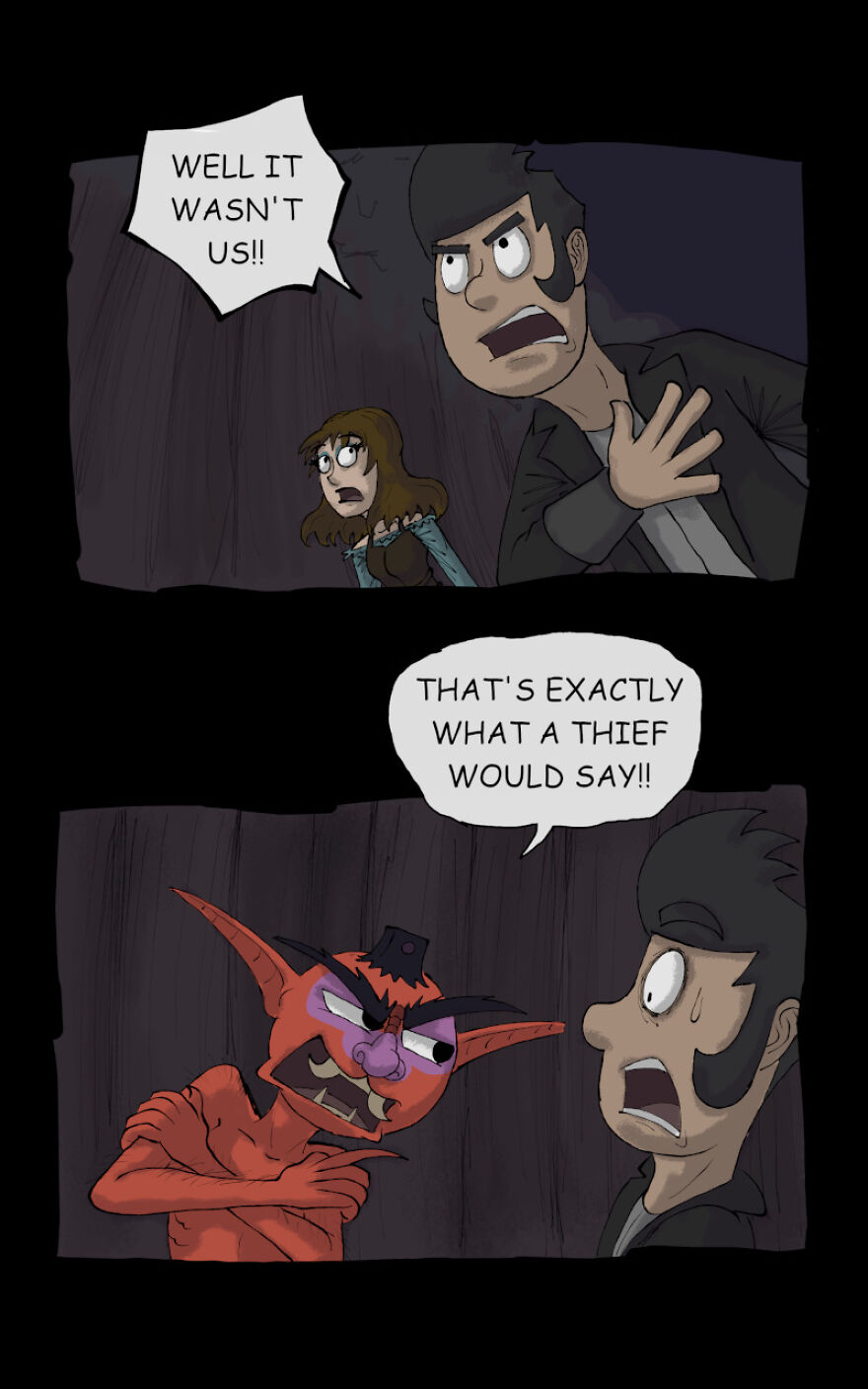 Here Is Part 2 Of Episode 1 Of My Webtoon, Owl-Light Bridge!