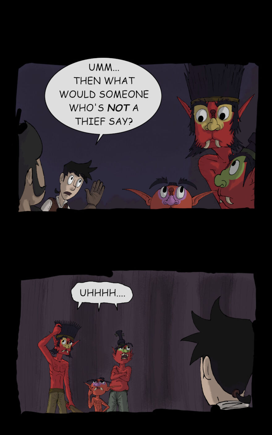 Here Is Part 2 Of Episode 1 Of My Webtoon, Owl-Light Bridge!