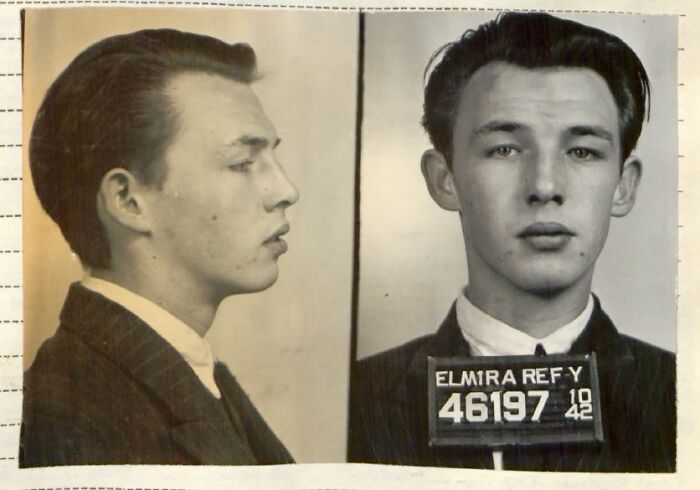 My Grandfather's Mugshot In 1942