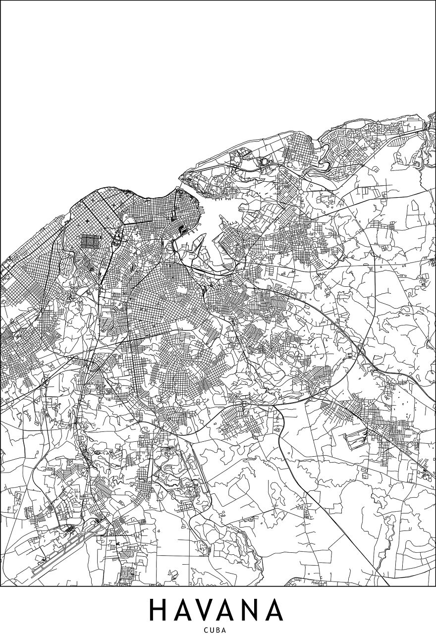 I Draw Line Maps Of World Cities Part 2