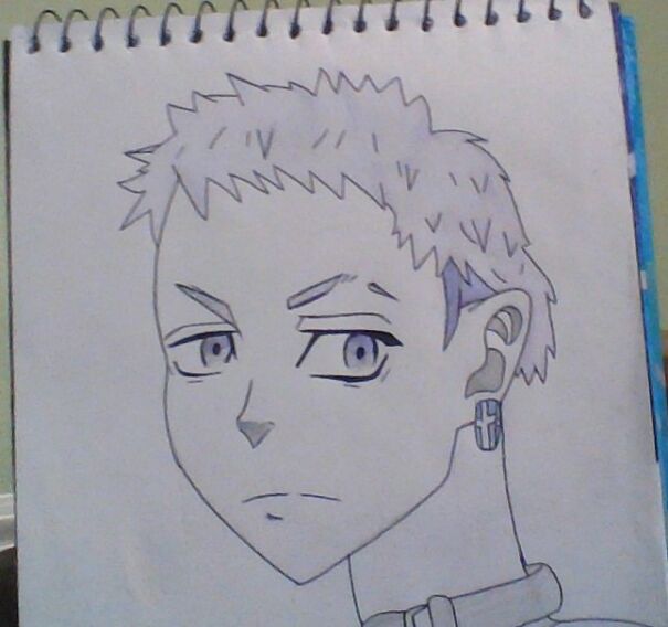 I Drew Mitsuya From Tokyo Revengers : )