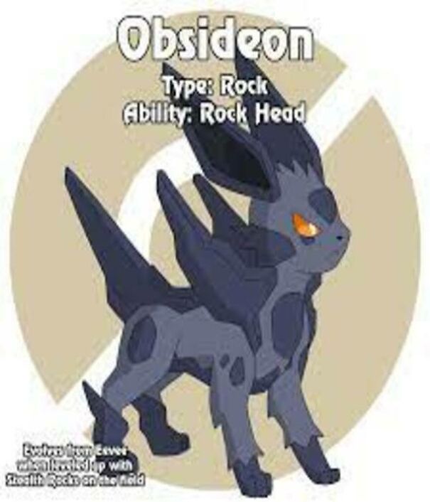 Obsideon Rock Type Eeveelution.