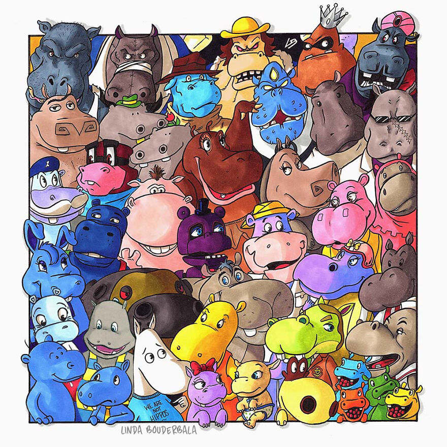 I Sorted Famous Characters Into Teams Of The Same Animal Species (New Pics)