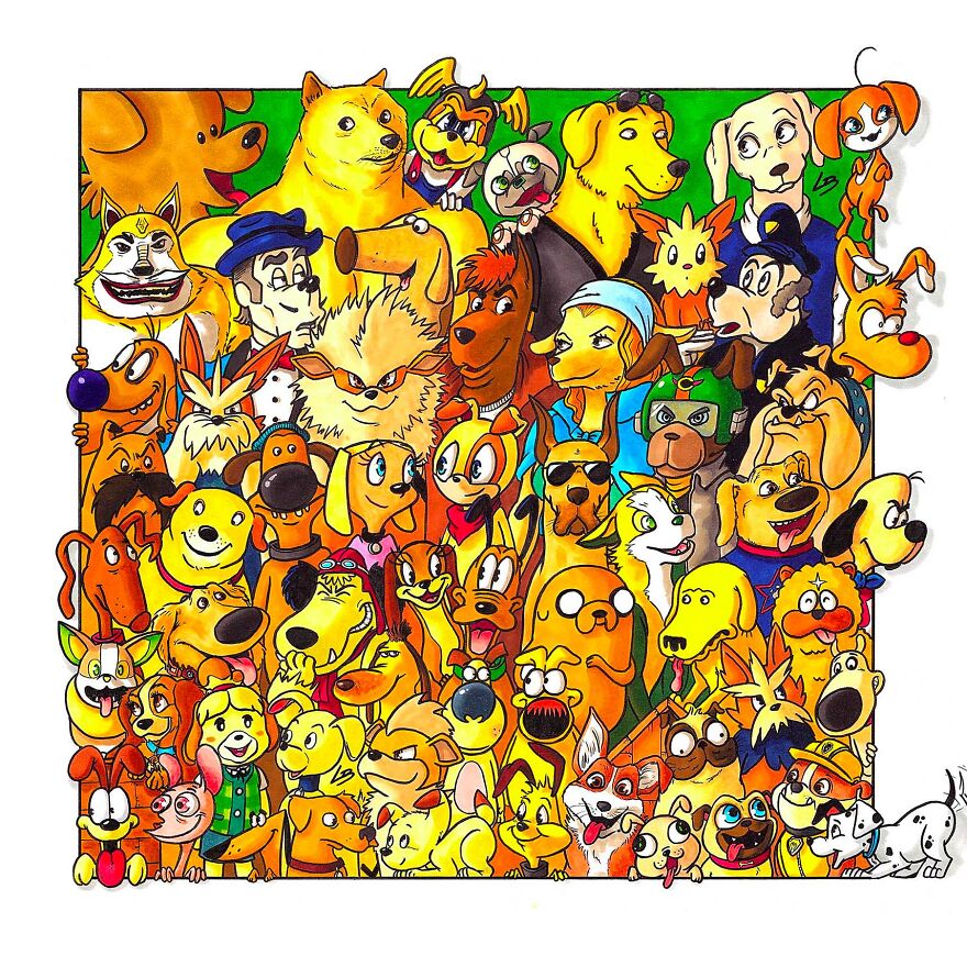 I Sorted Famous Characters Into Teams Of The Same Animal Species (New Pics)