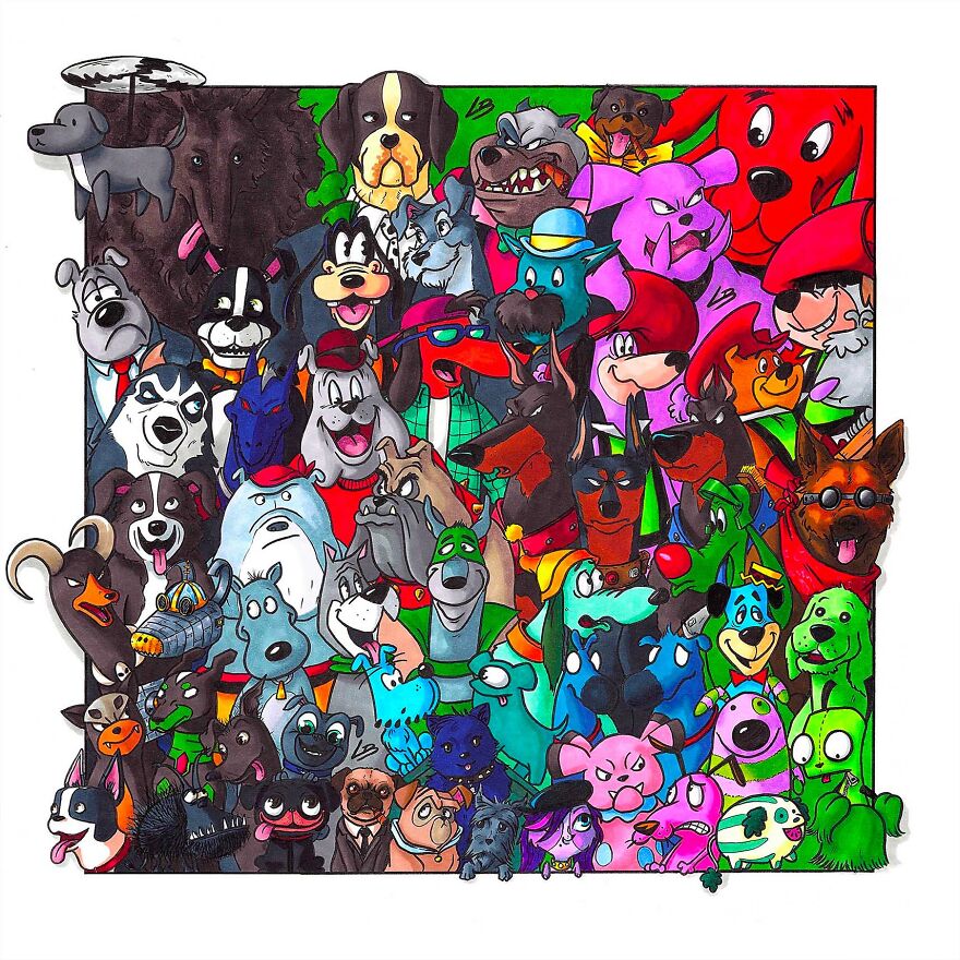 I Sorted Famous Characters Into Teams Of The Same Animal Species (New Pics)