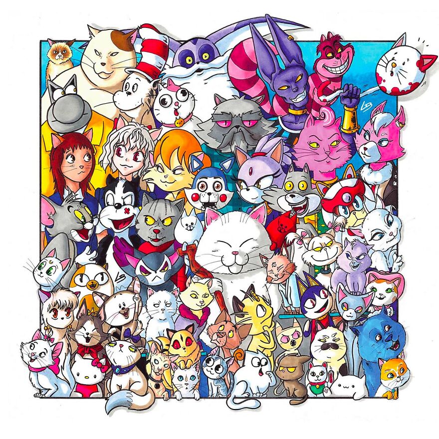 I Sorted Famous Characters Into Teams Of The Same Animal Species (New Pics)