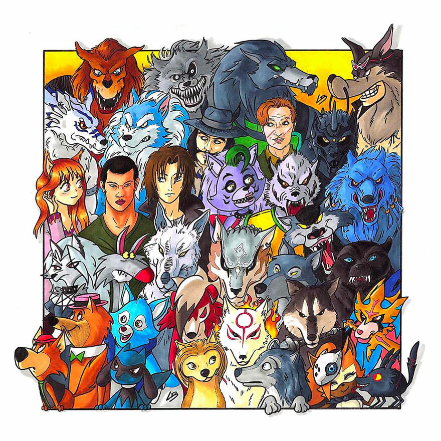 I Sorted Famous Characters Into Teams Of The Same Animal Species (New Pics)