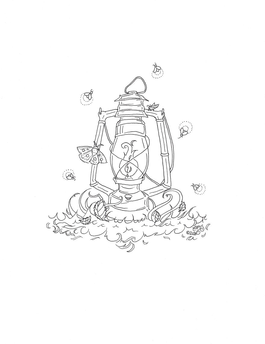 I Drew 41 Illustrations Over 2 Years For My Self-Published Coloring Book. Now I Can't Quit Doodling! (12+ Pictures)