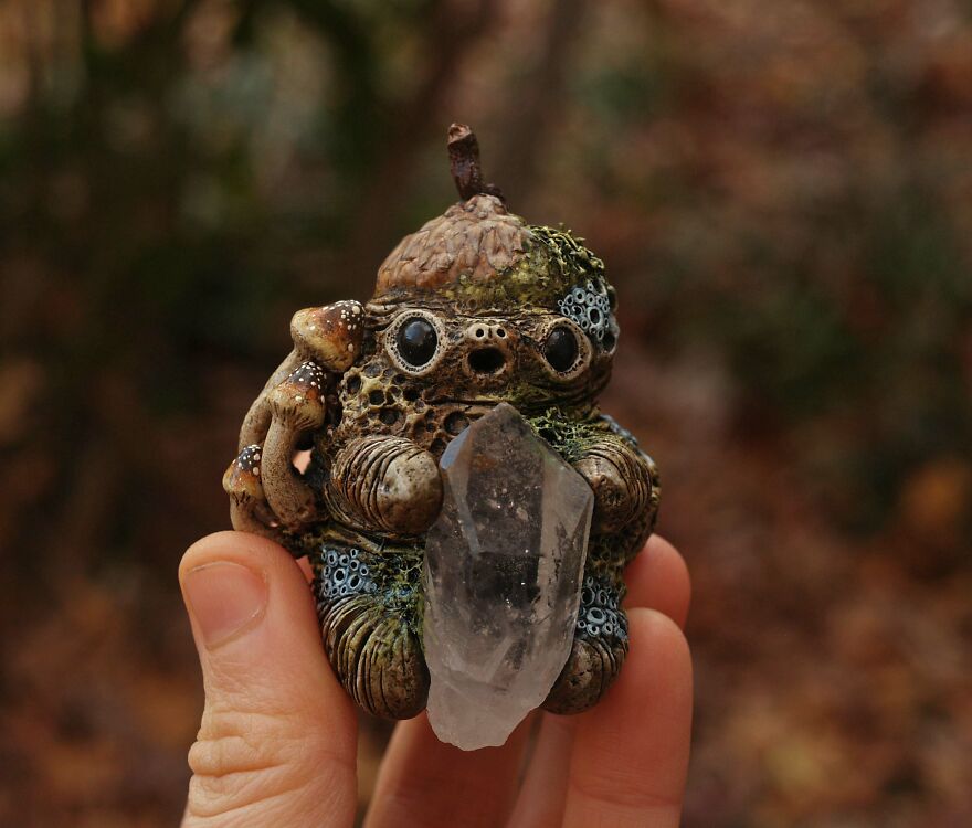 I Make Earthy Fantasy Art With Polymer Clay