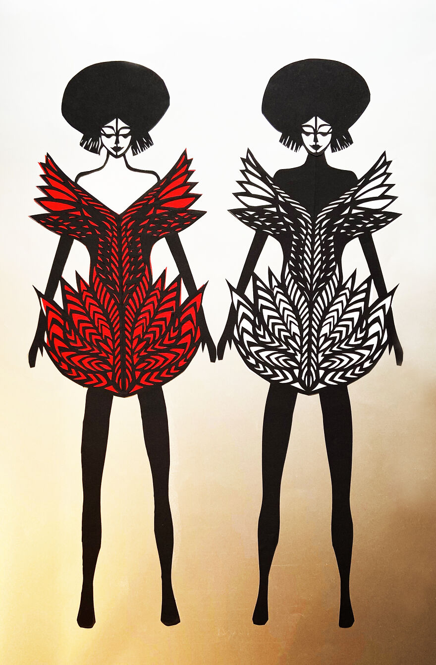 Twins (Fashion Illustration Series)