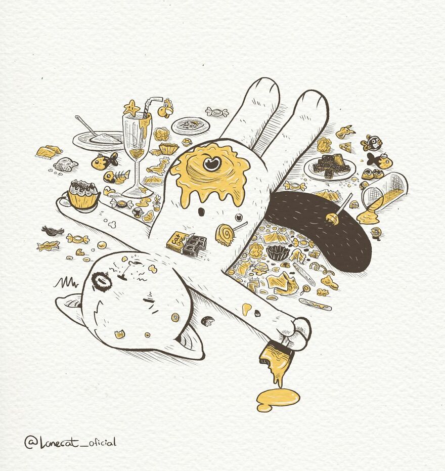 It's Hard To Stop Eating When The Food Is Sweet