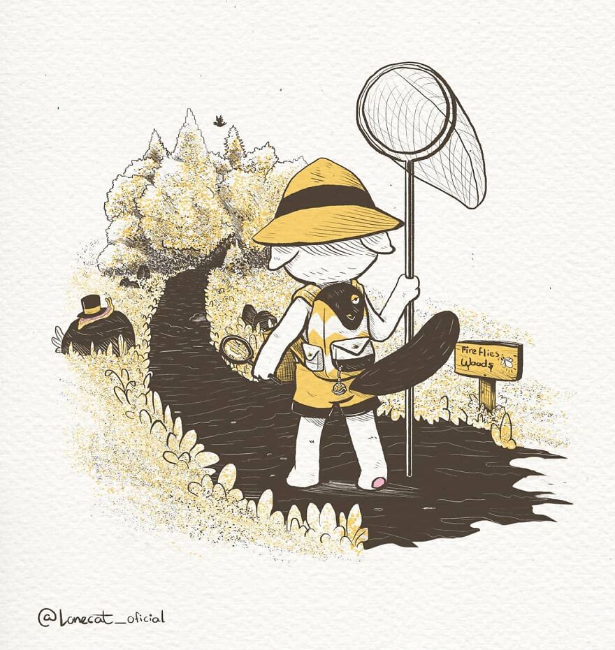 In Summer The Firefly Woods Get Full Of Colorful And Exotic Bugs