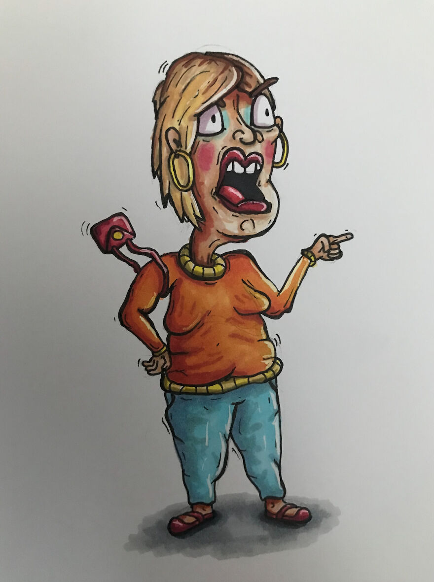 I Started Doing Some Random Drawings Over Lockdown. Here Are Some Of Them...