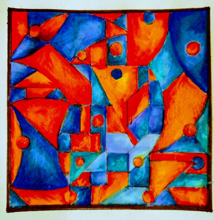 Complimenting In Mixed Media