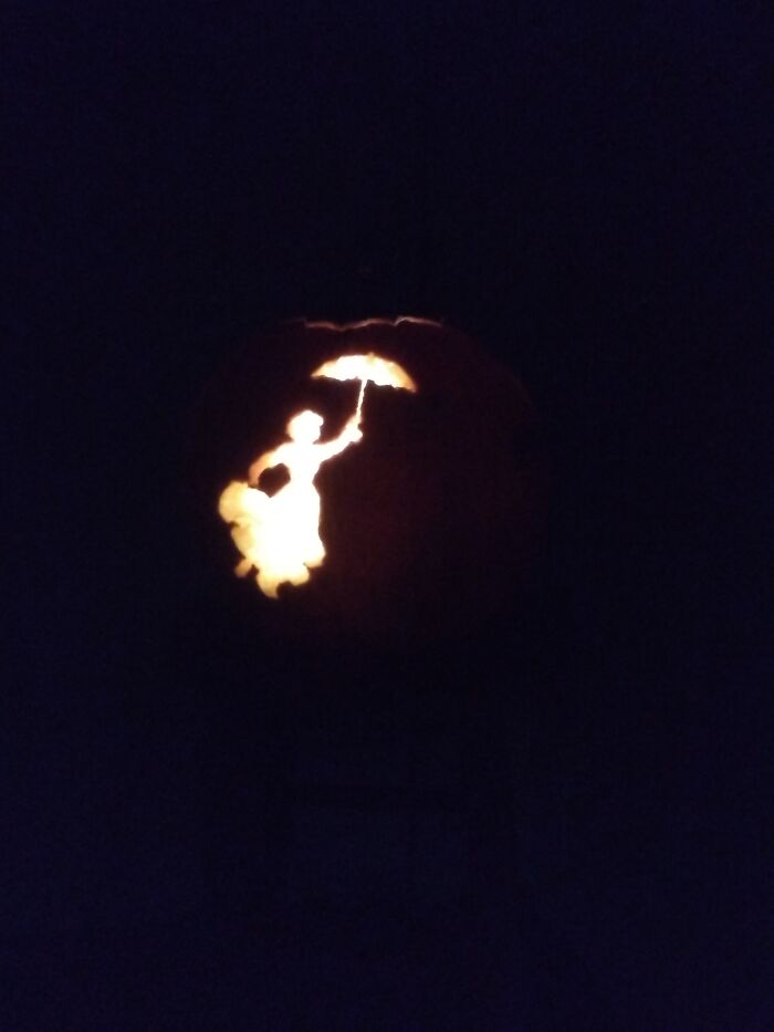 Mary Poppins Pumpkin