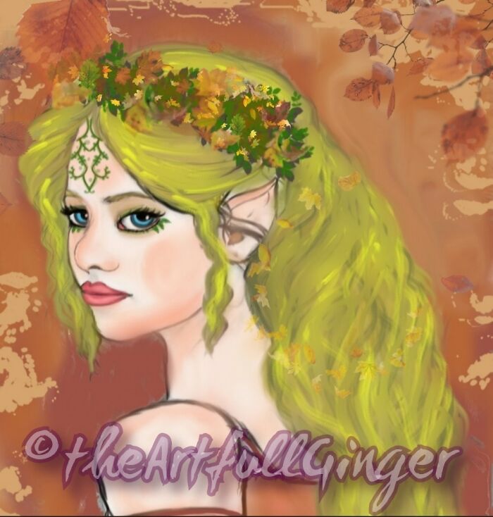 My Latest Elven Drawing.