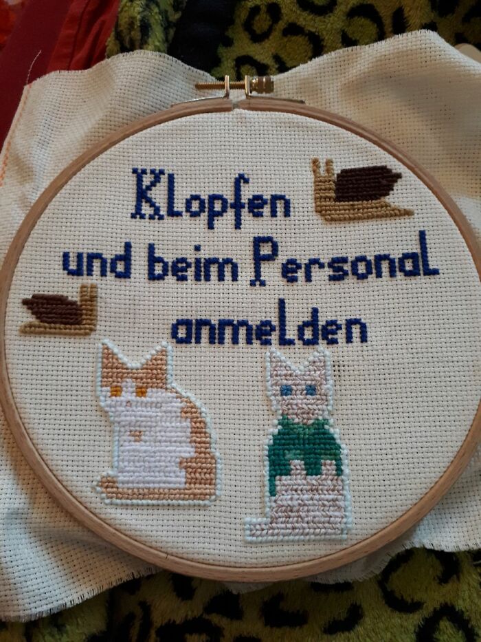 Knock And Register With The Staff