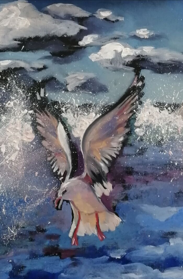 Exploring Different Subjects With Oils. Animals In Movement Are My Favorite Now.