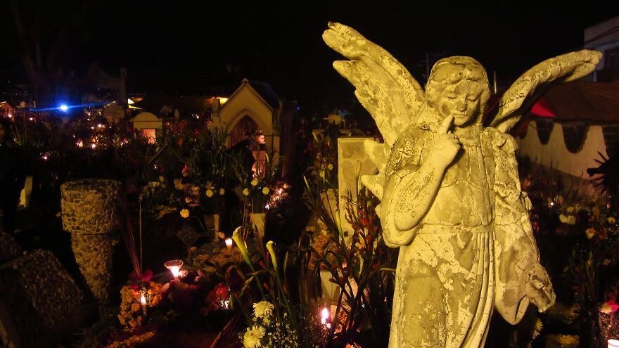 I Took Some Pictures From Mexican Day Of The Dead