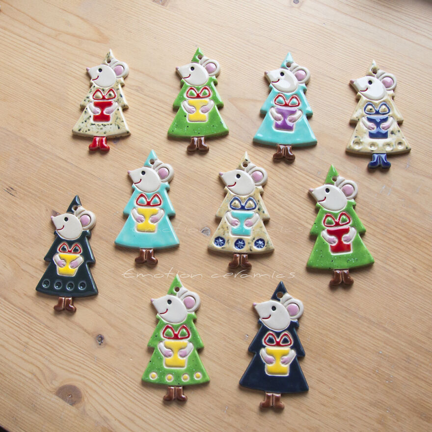 I Handmake Decorations For Christmas Tree (19 Pics)