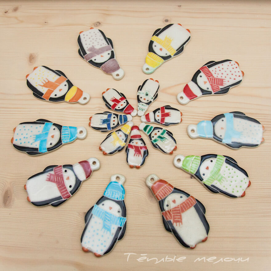 I Handmake Decorations For Christmas Tree (19 Pics)