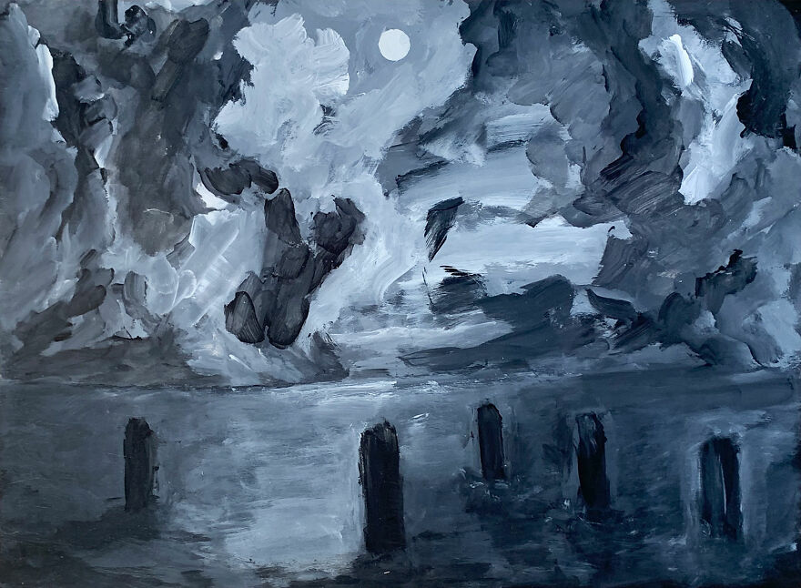 Artist Who Just Celebrated His 90th Birthday Exhibits His Dark Occult Works For First Time At The Witchcraft Museum In Cleveland