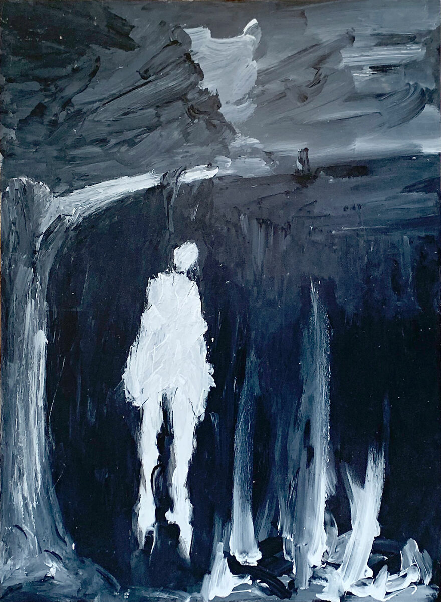 Artist Who Just Celebrated His 90th Birthday Exhibits His Dark Occult Works For First Time At The Witchcraft Museum In Cleveland