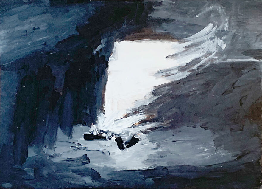 Artist Who Just Celebrated His 90th Birthday Exhibits His Dark Occult Works For First Time At The Witchcraft Museum In Cleveland