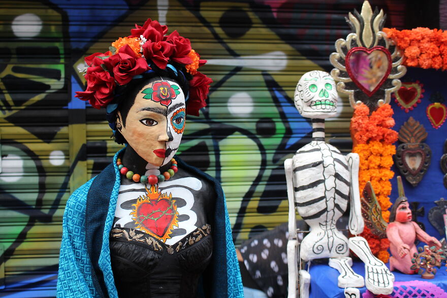 I Took Some Pictures From Mexican Day Of The Dead