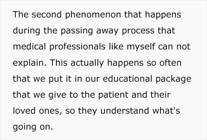 It Appears That There Are 2 Unexplainable Things That Often Occur Before Patients Pass Away And This Nurse Went Viral For Sharing This