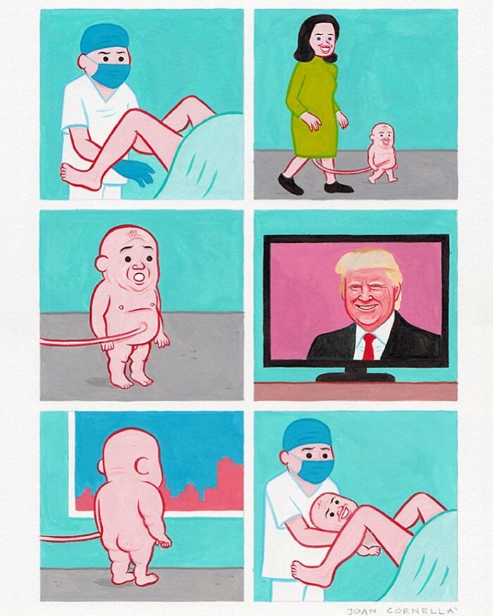 Extremely Dark Comics By The Famous Joan Cornella (38 Pics)