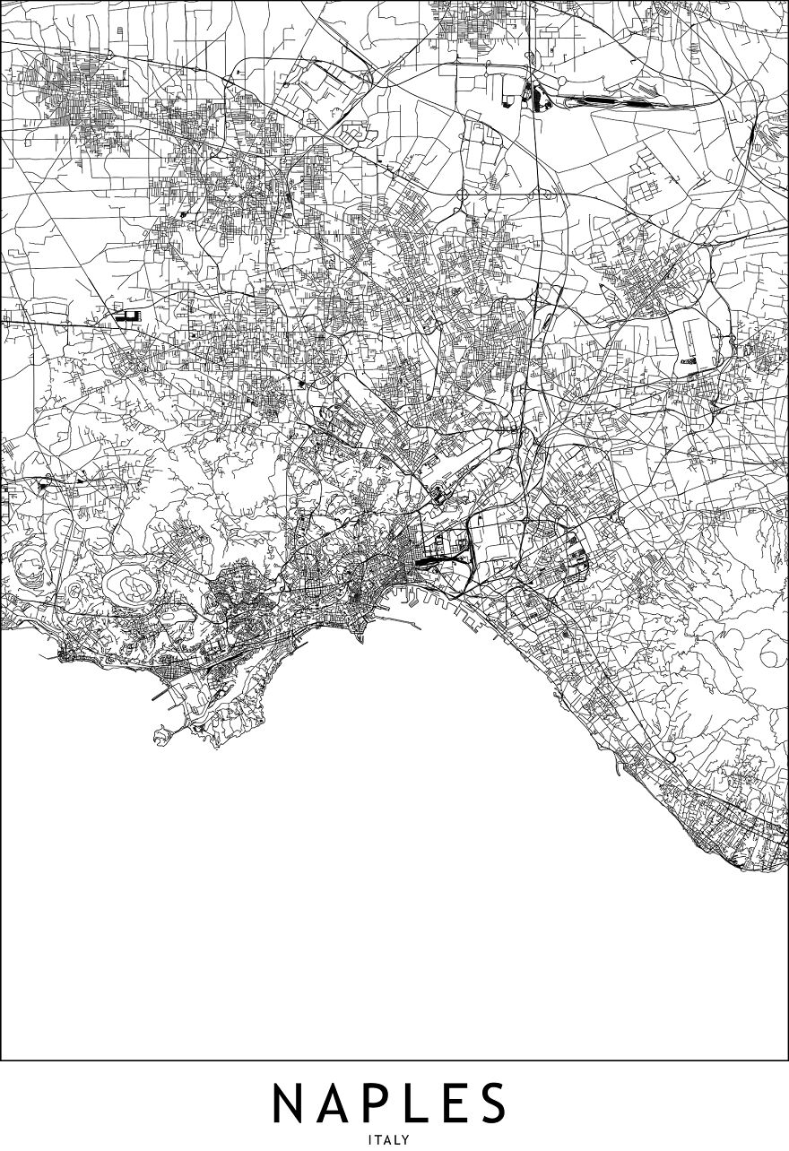 I Draw Line Maps Of World Cities Part 2