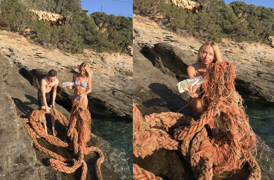 I Clean-Up The Beaches From Plastic Trash And Also Your Kitchen.