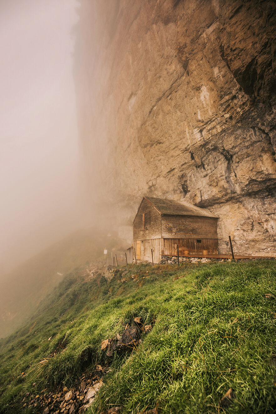 After A Long Day Hike In The Fog I Finally Made It To Heaven.