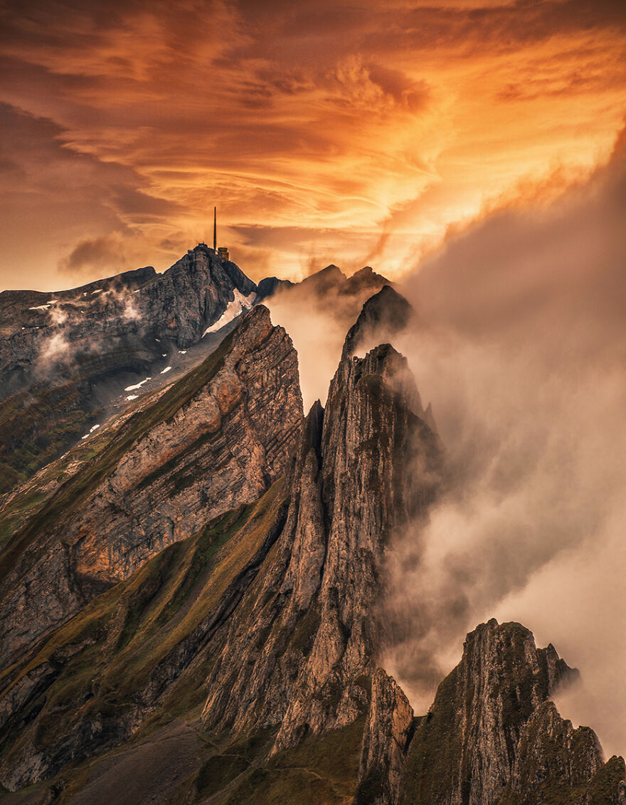 After A Long Day Hike In The Fog I Finally Made It To Heaven.