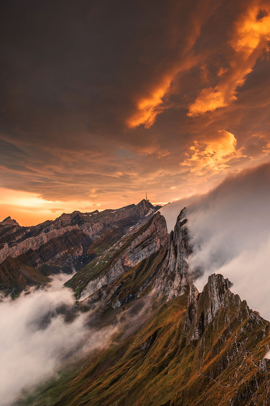 After A Long Day Hike In The Fog I Finally Made It To Heaven.