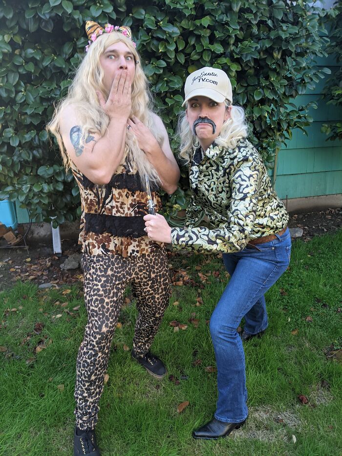 We Did A Joe Exotic/Carol Baskin Gender-Bender!